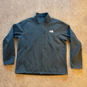 The North Face Men's Black Windwall soft shell Performance Jacket
